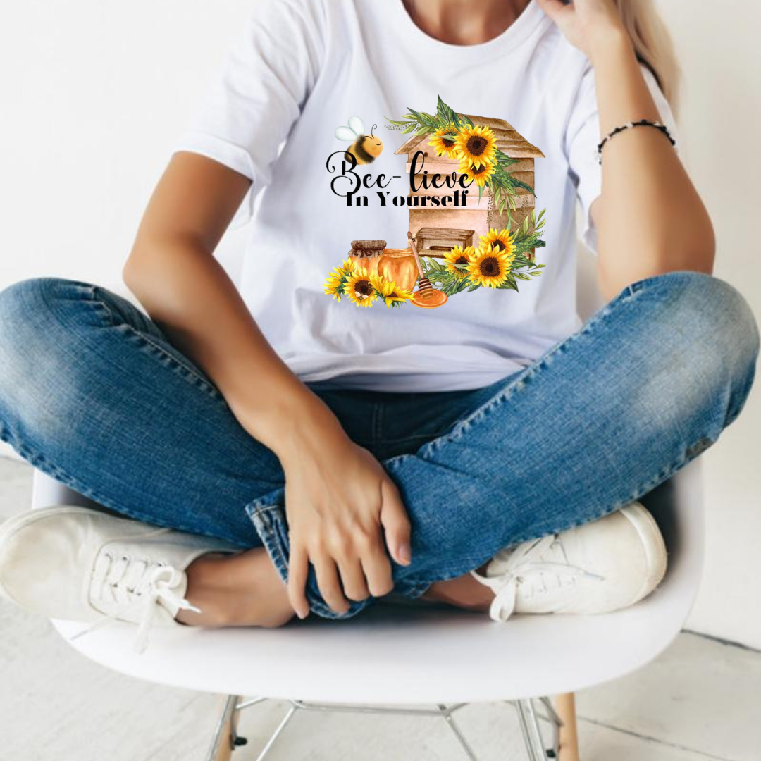 Bee-Lieve Tee (Soft Spun Cotton)