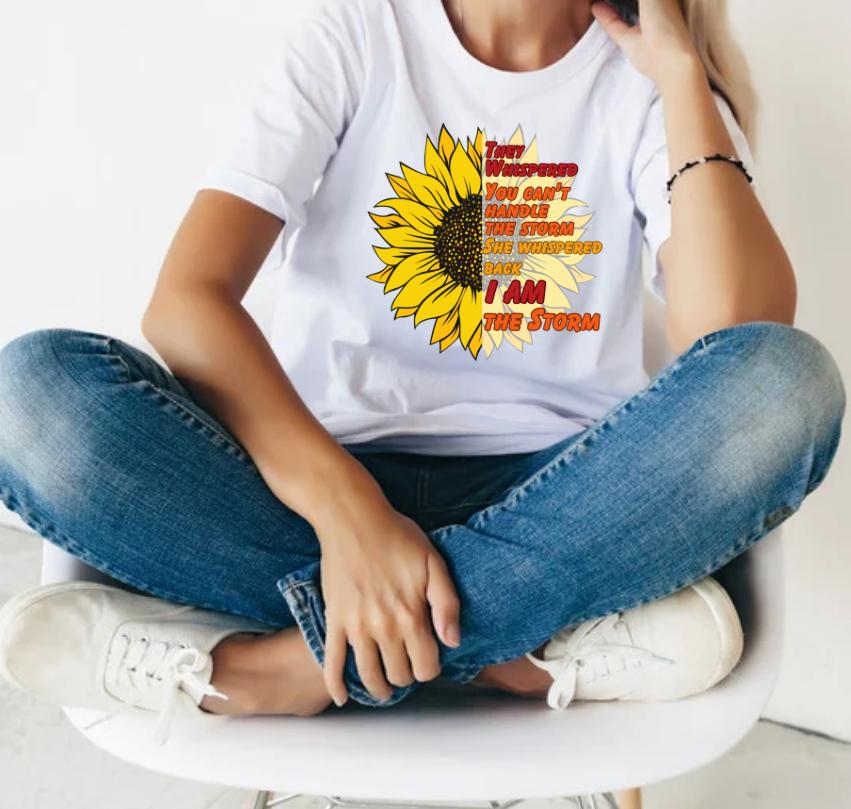Sunflower Storm Tshirt
